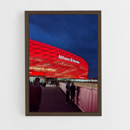 fc-bayern-munich-1 cadre Bois foncé