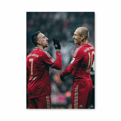 Poster Bayern Munich Rouge