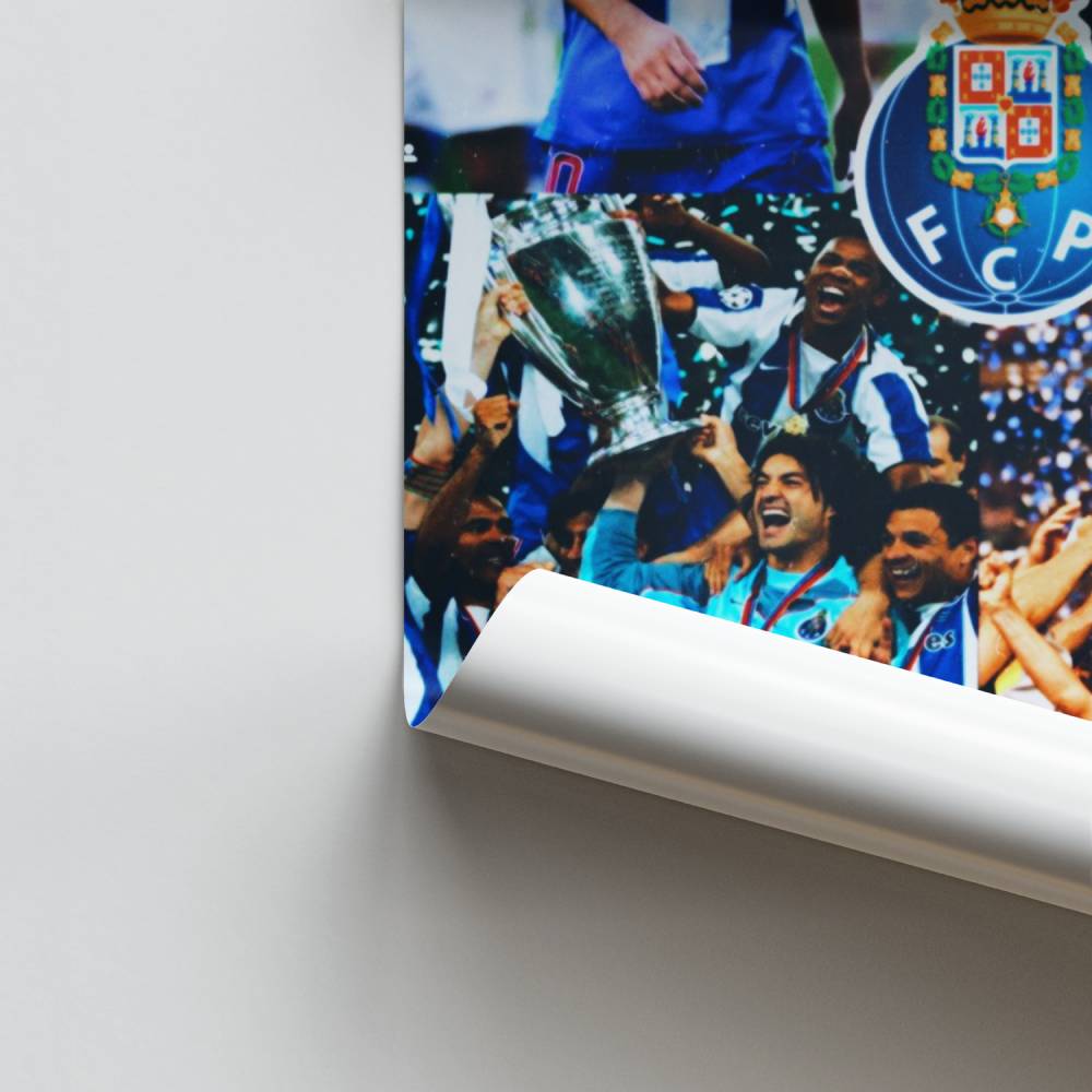 Poster FC Porto Collage