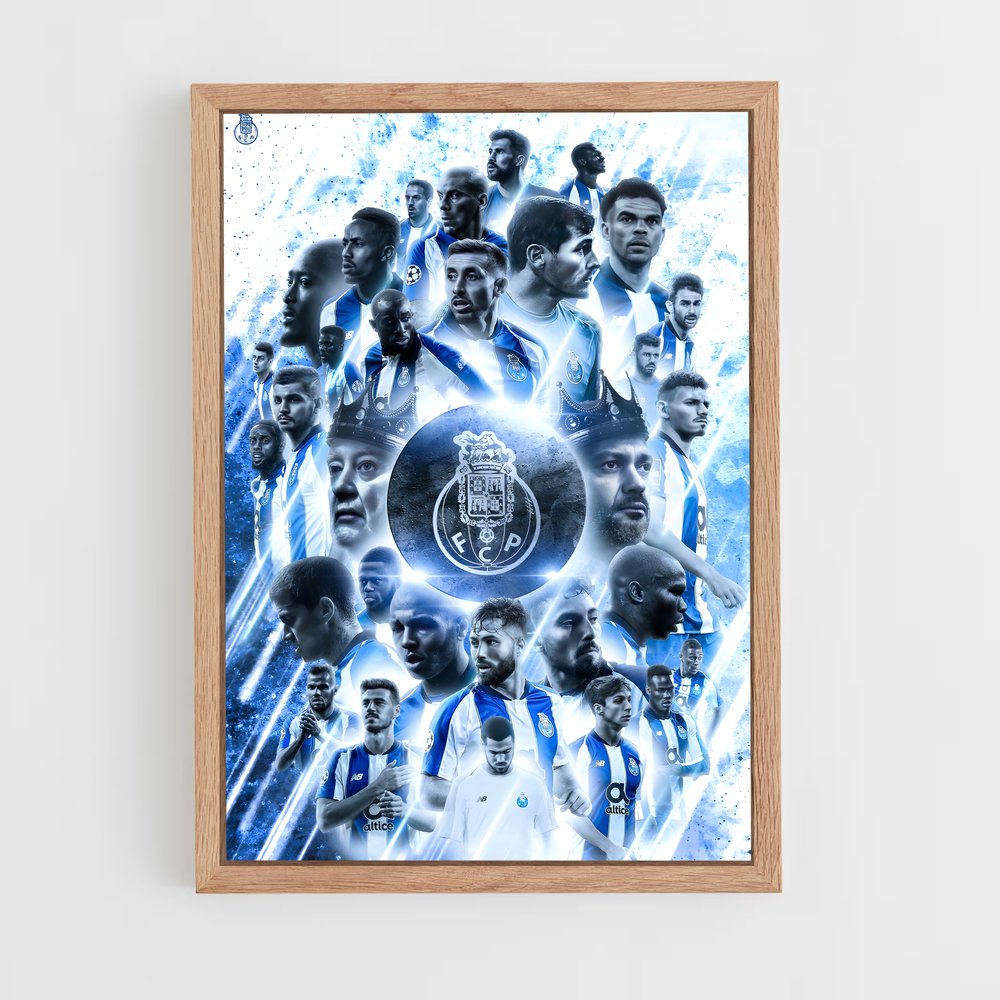 fc-porto-13 cadre Bois clair