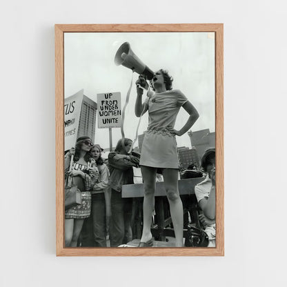 feminist-1 cadre Bois clair