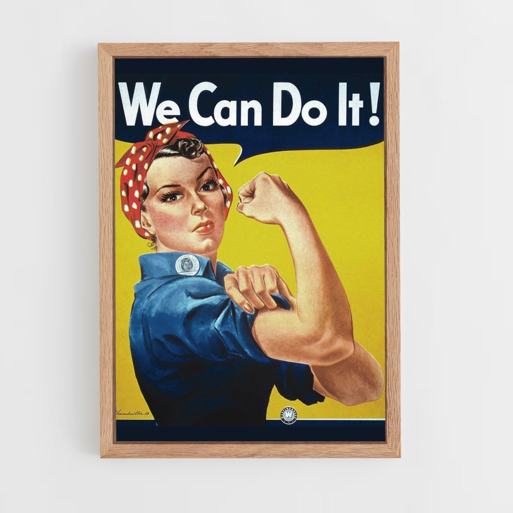 Poster We Can Do It