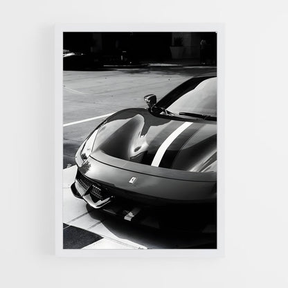 ferrari-9 cadre Blanc