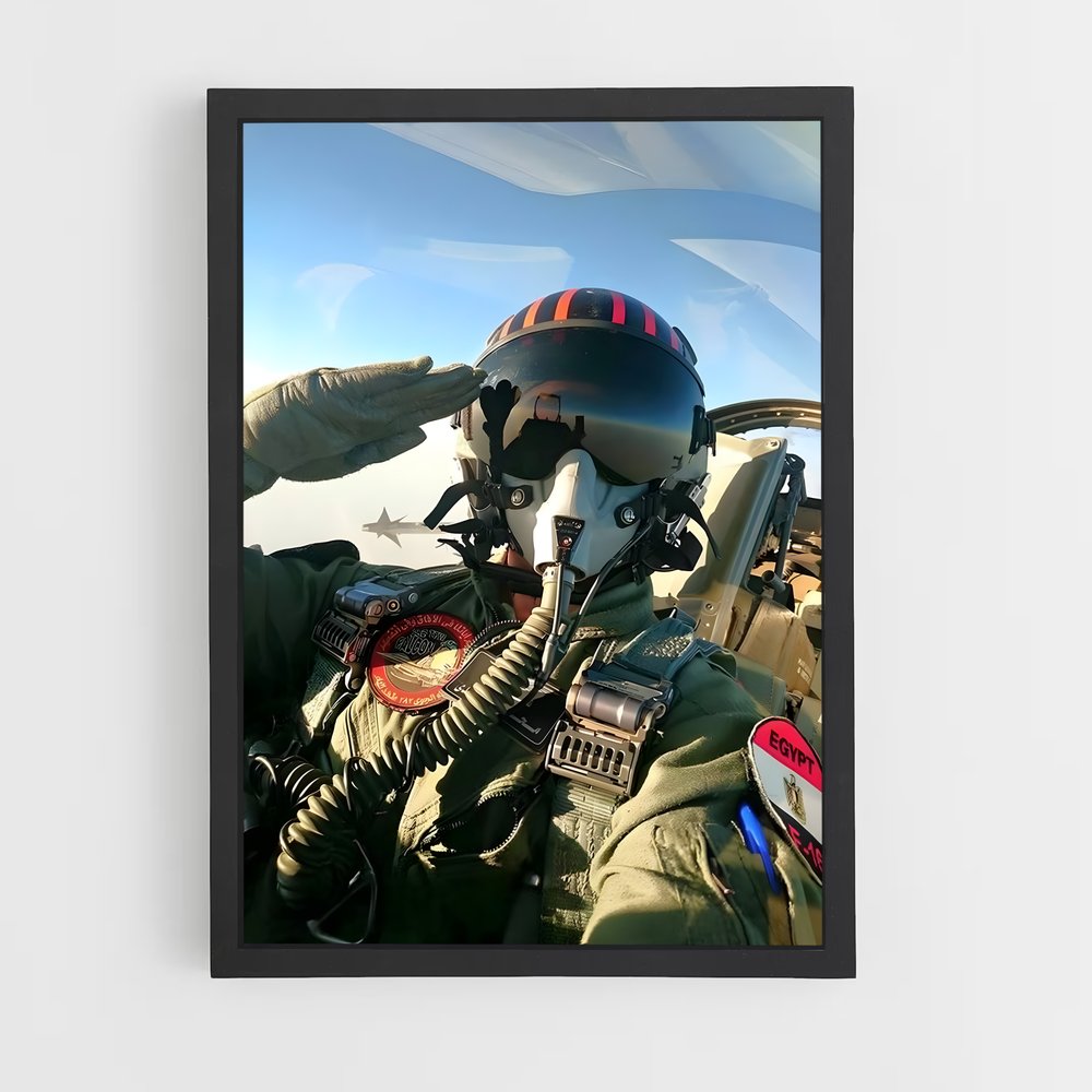 fighter-pilot-3 cadre Noir