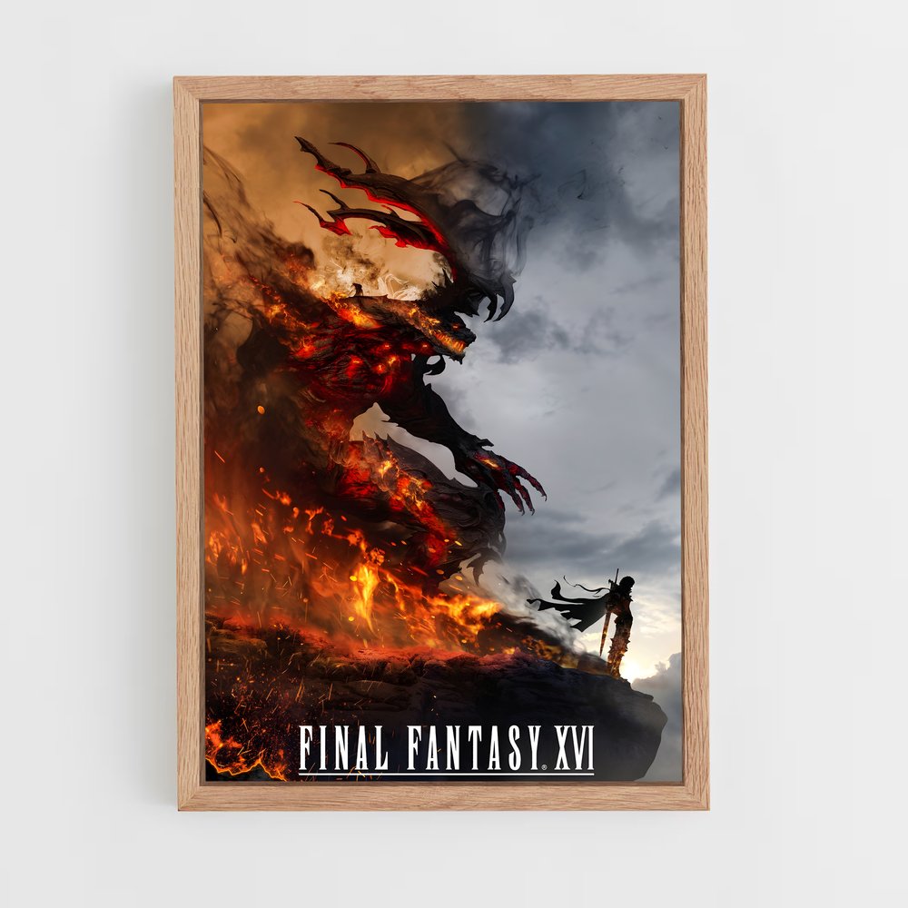 final-fantasy-5 cadre Bois clair