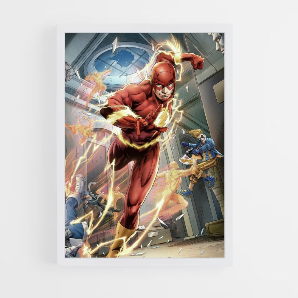 Poster Flash Combat