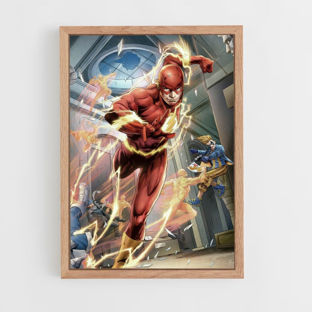 Poster Flash Combat