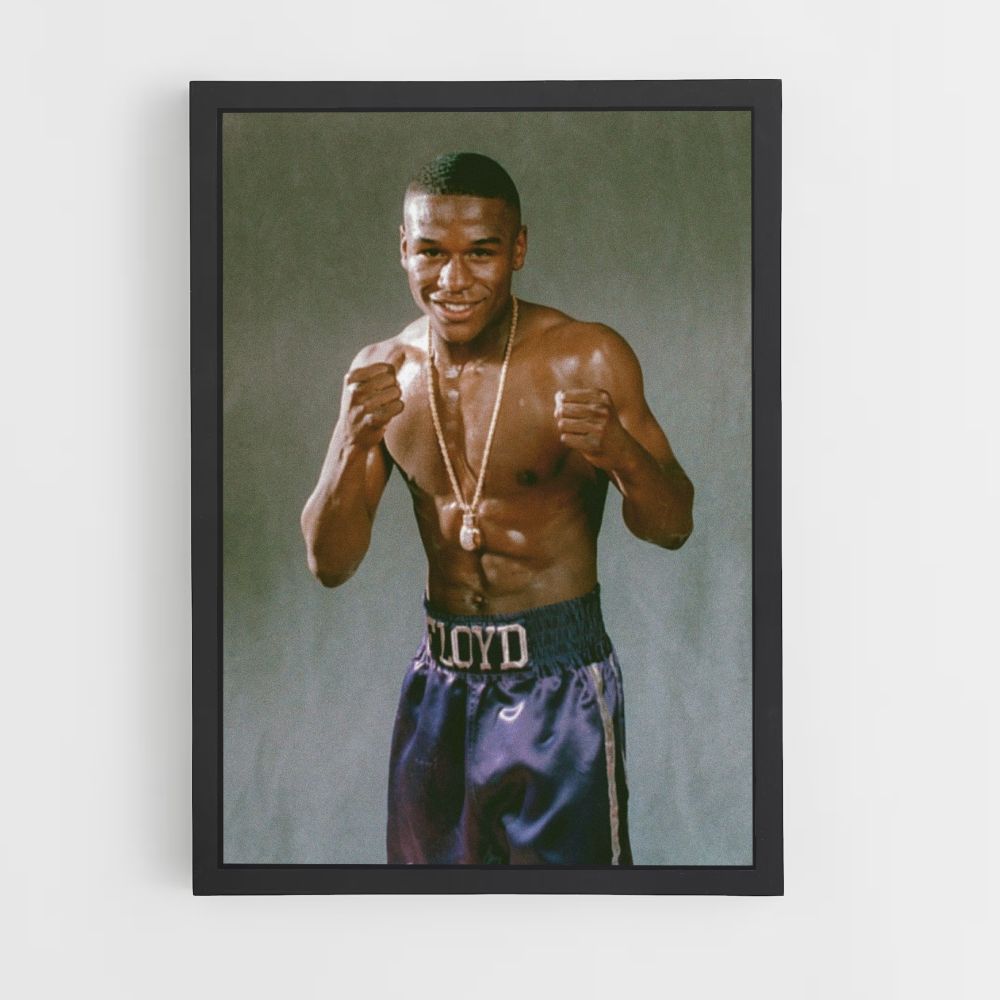 Poster Floyd Mayweather Jeune