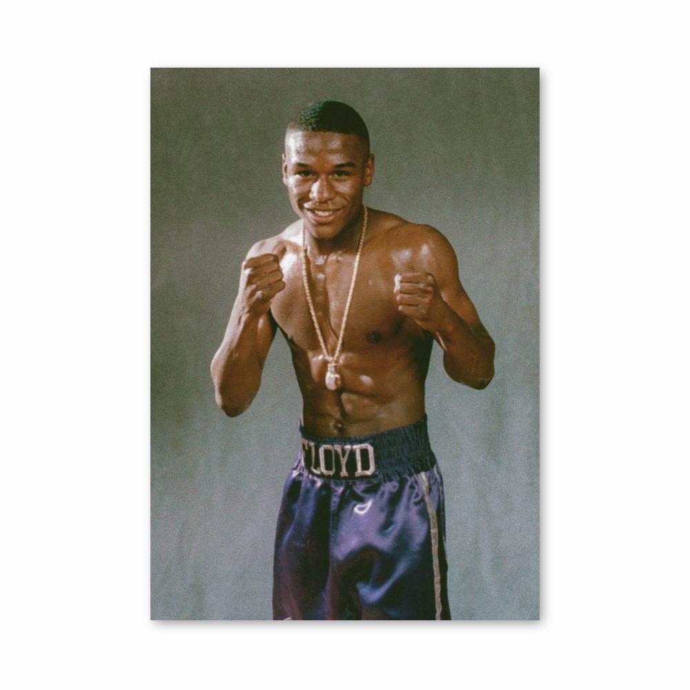 Poster Floyd Mayweather Jeune