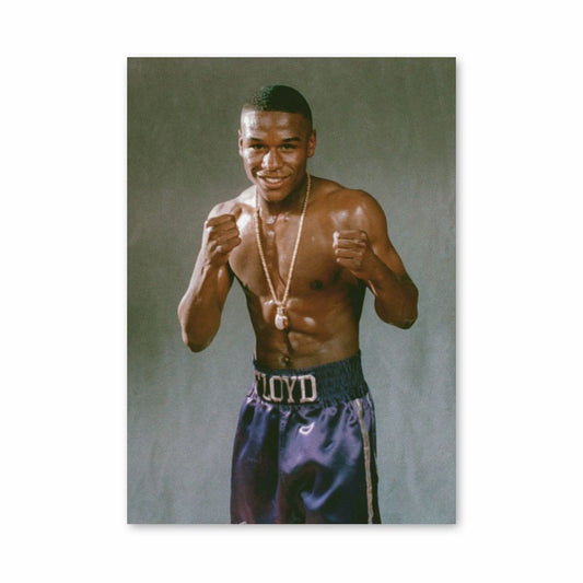 Poster Floyd Mayweather Jeune