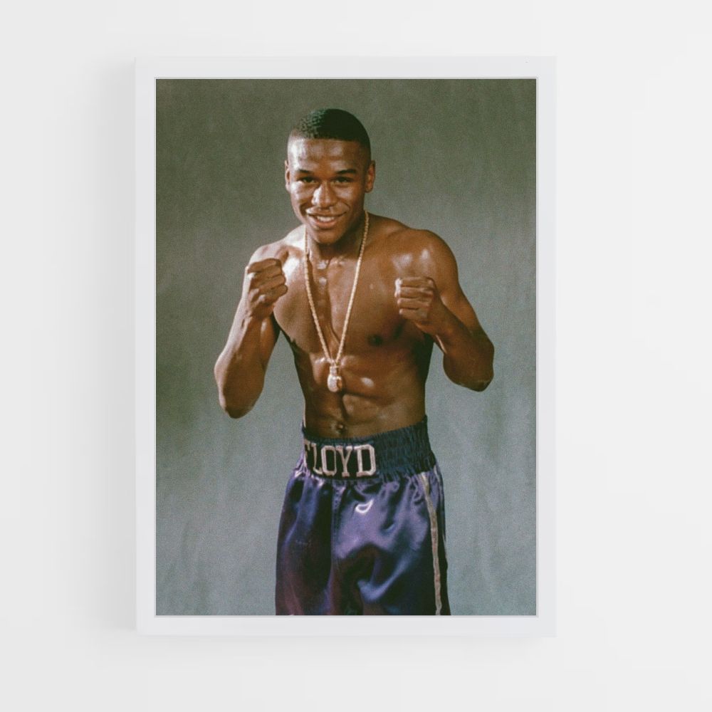 Poster Floyd Mayweather Jeune