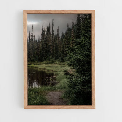 Poster Forêt Lac