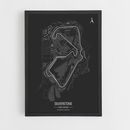 Poster Circuit Silverstone