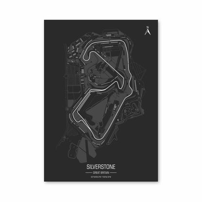 Poster Circuit Silverstone