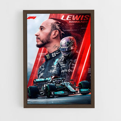 formule-22 cadre Bois foncé