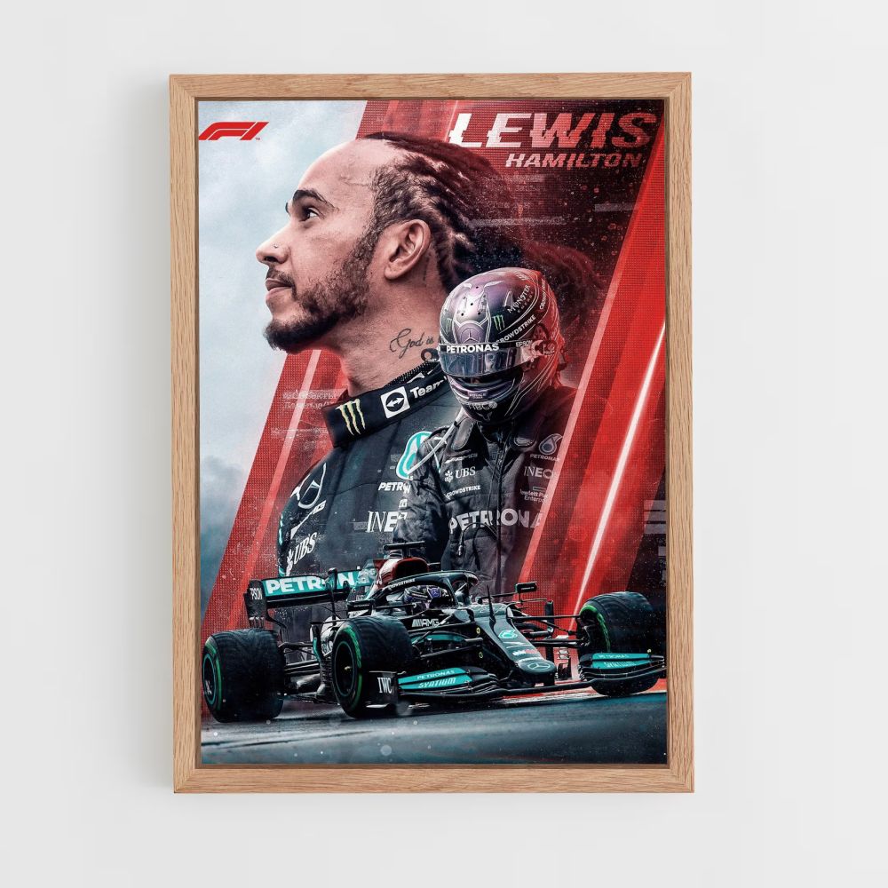 Poster Lewis Hamilton