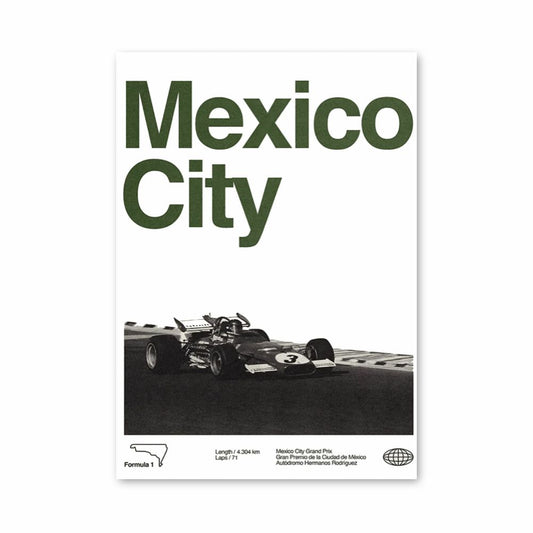 Poster Mexico City