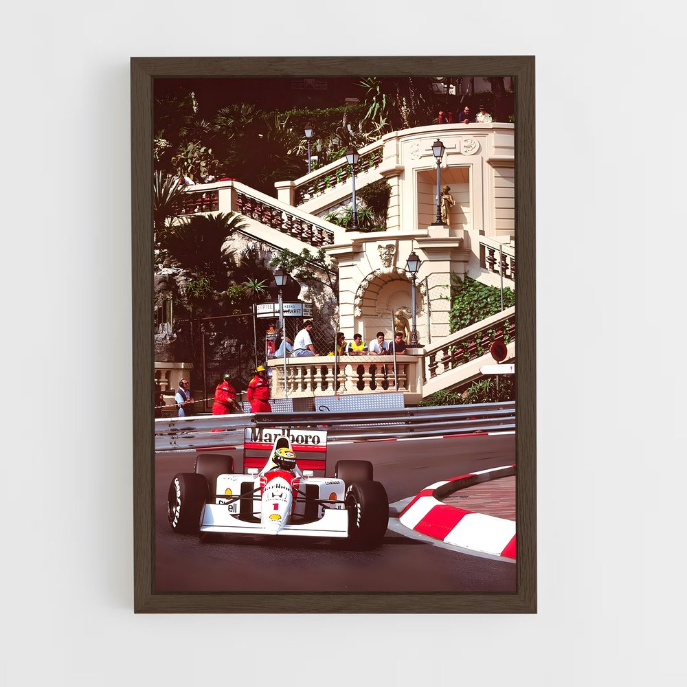 formule-4 cadre Bois foncé