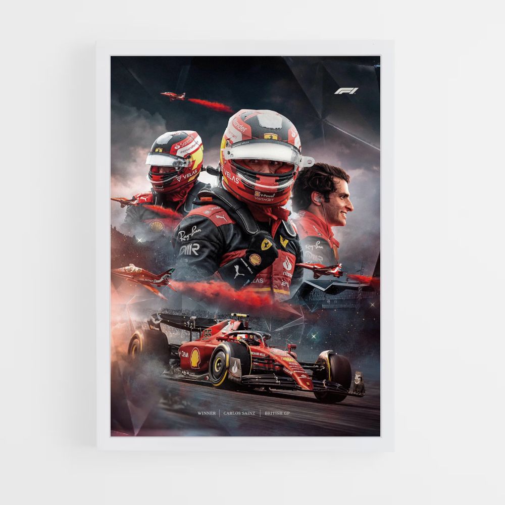 Poster Carlos Sainz