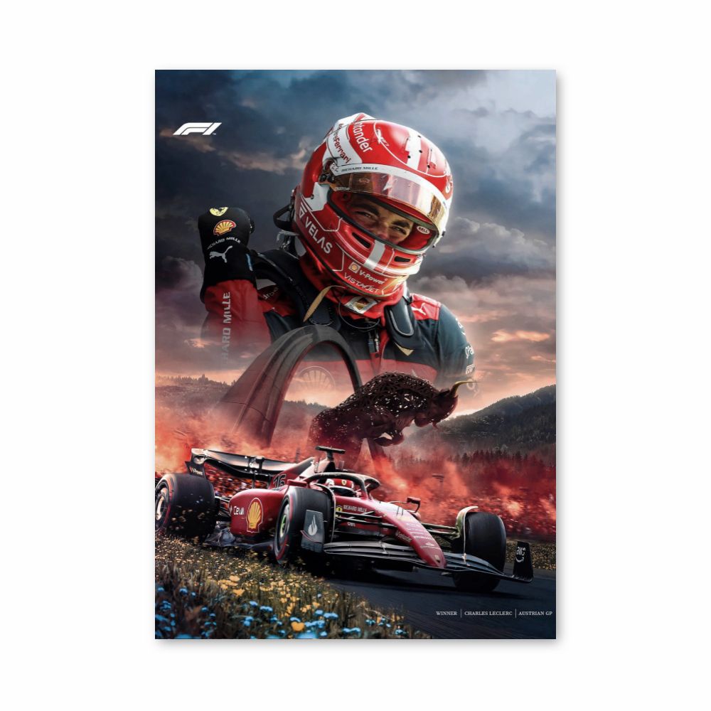 Poster Charles Leclerc