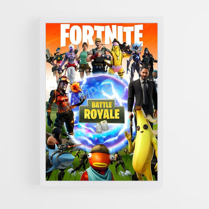 fortnite-1 cadre Blanc