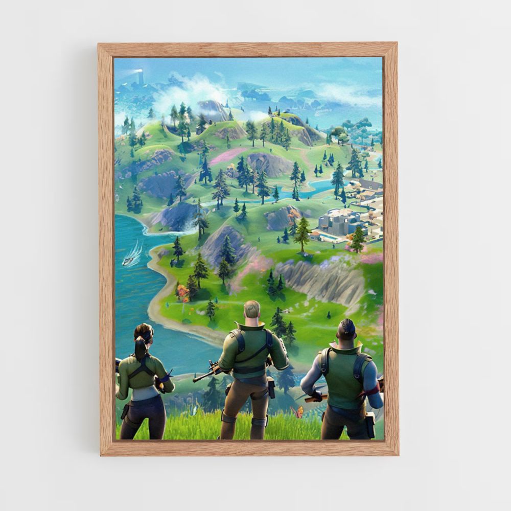 Poster Team Fortnite