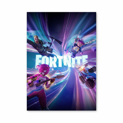 Poster Violet Fortnite