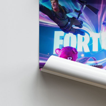 Poster Violet Fortnite