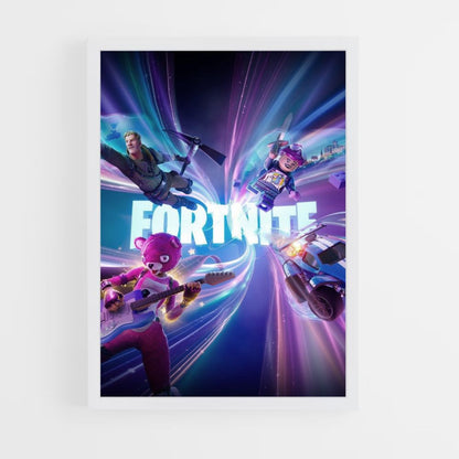 Poster Violet Fortnite