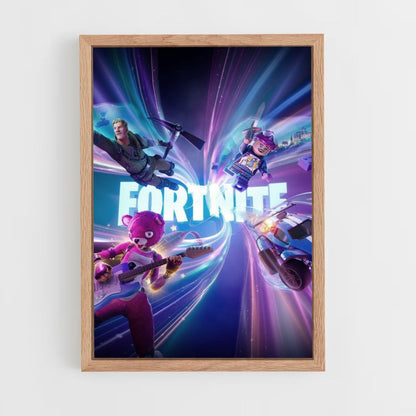 Poster Violet Fortnite