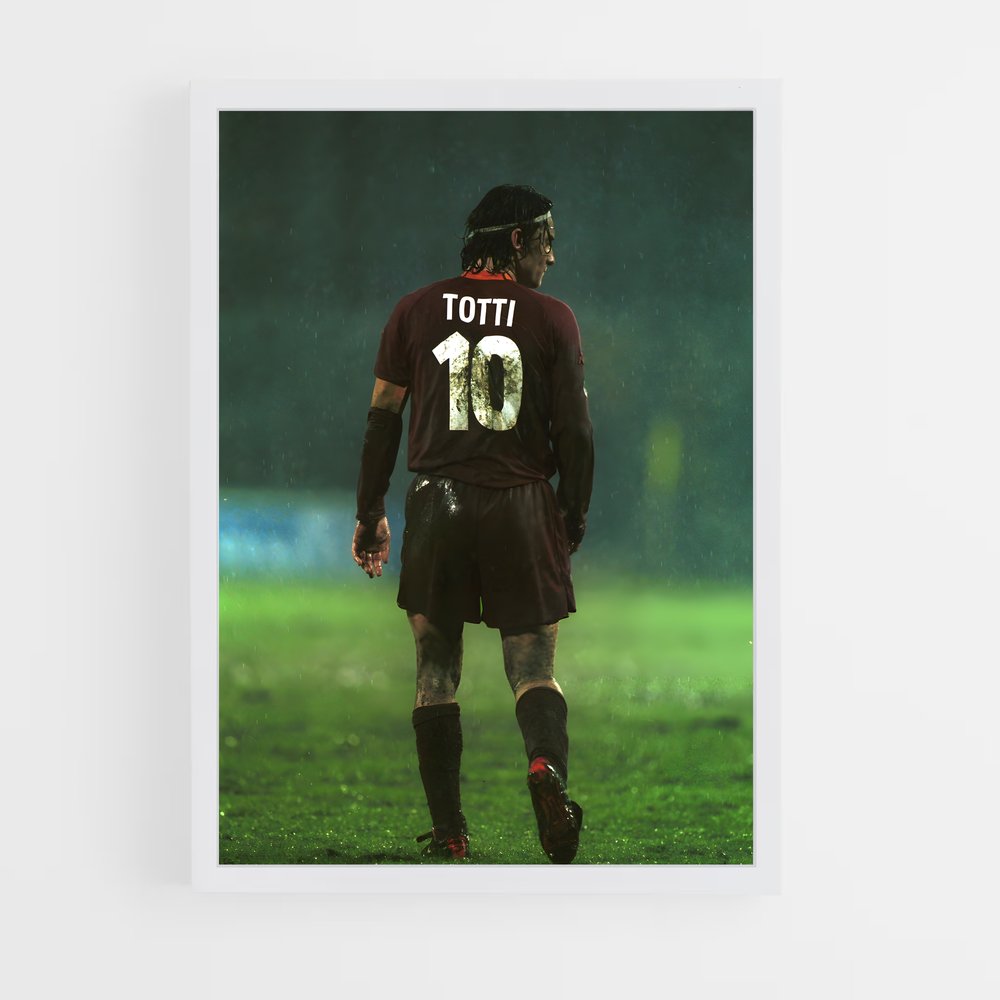 francesco-totti-7 cadre Blanc