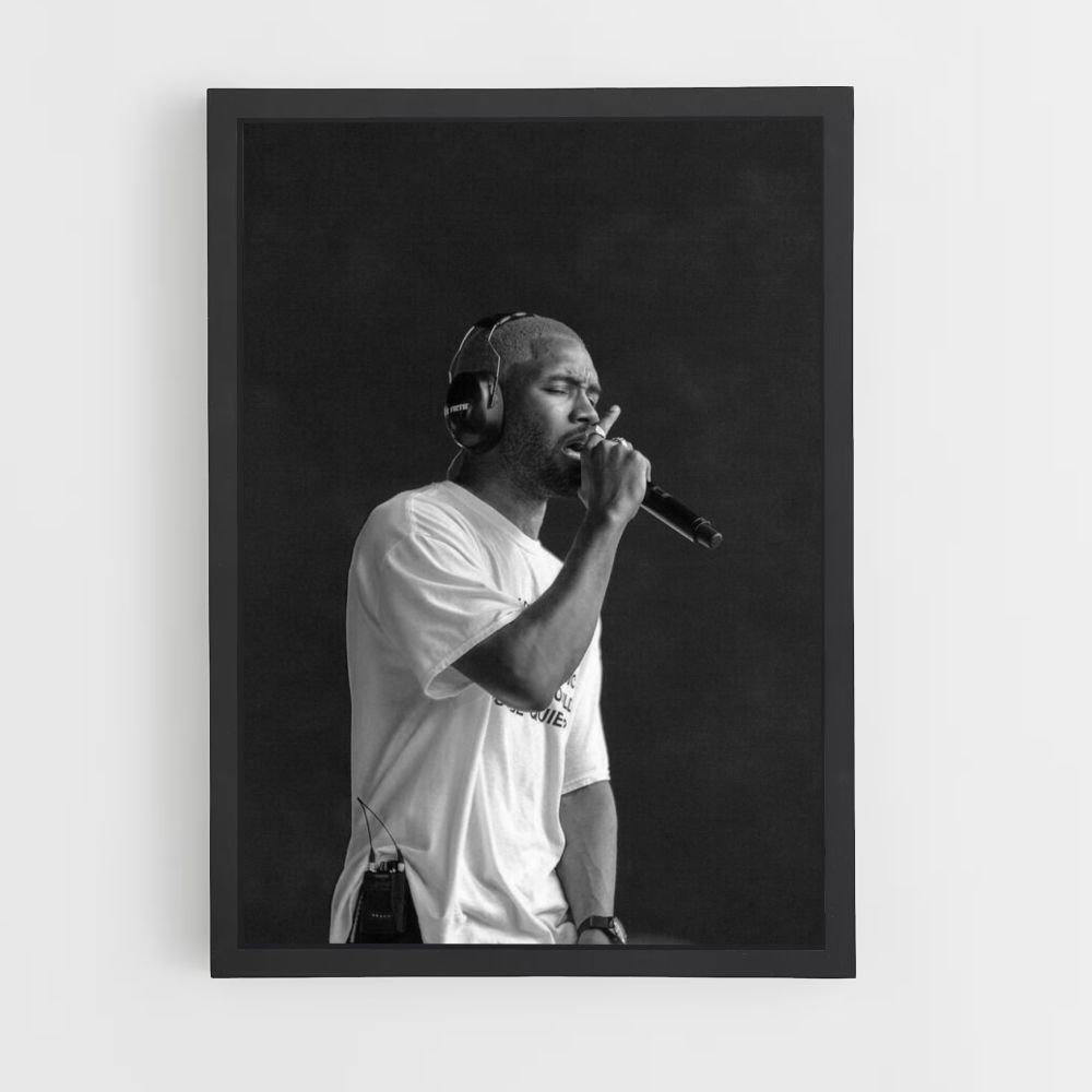 Poster Frank Ocean Gris