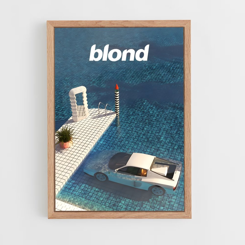 frank-ocean-5 cadre Bois clair