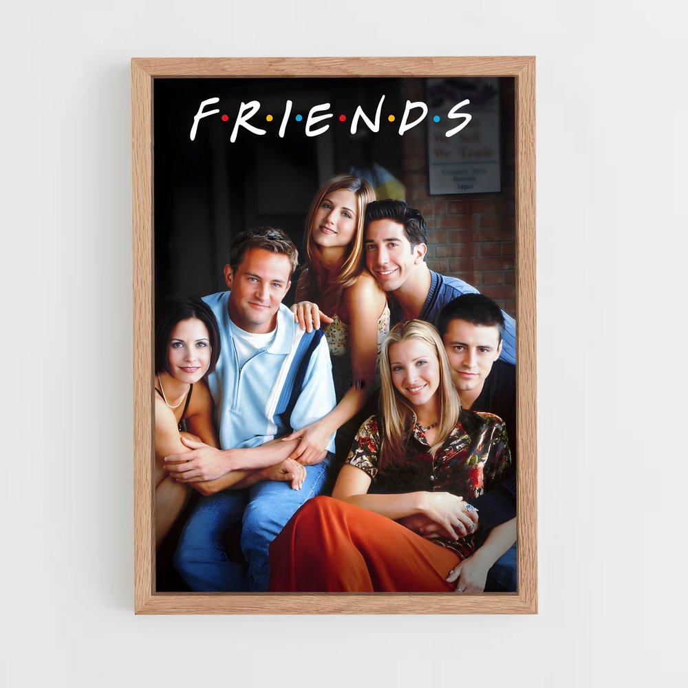 friends-4 cadre Bois clair