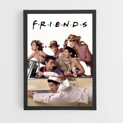 Poster Friends Voiture