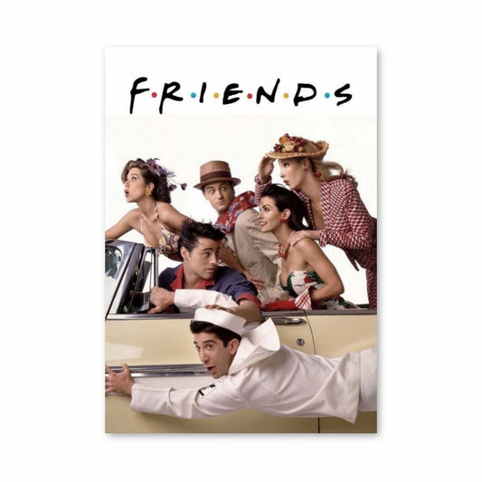 Poster Friends Voiture