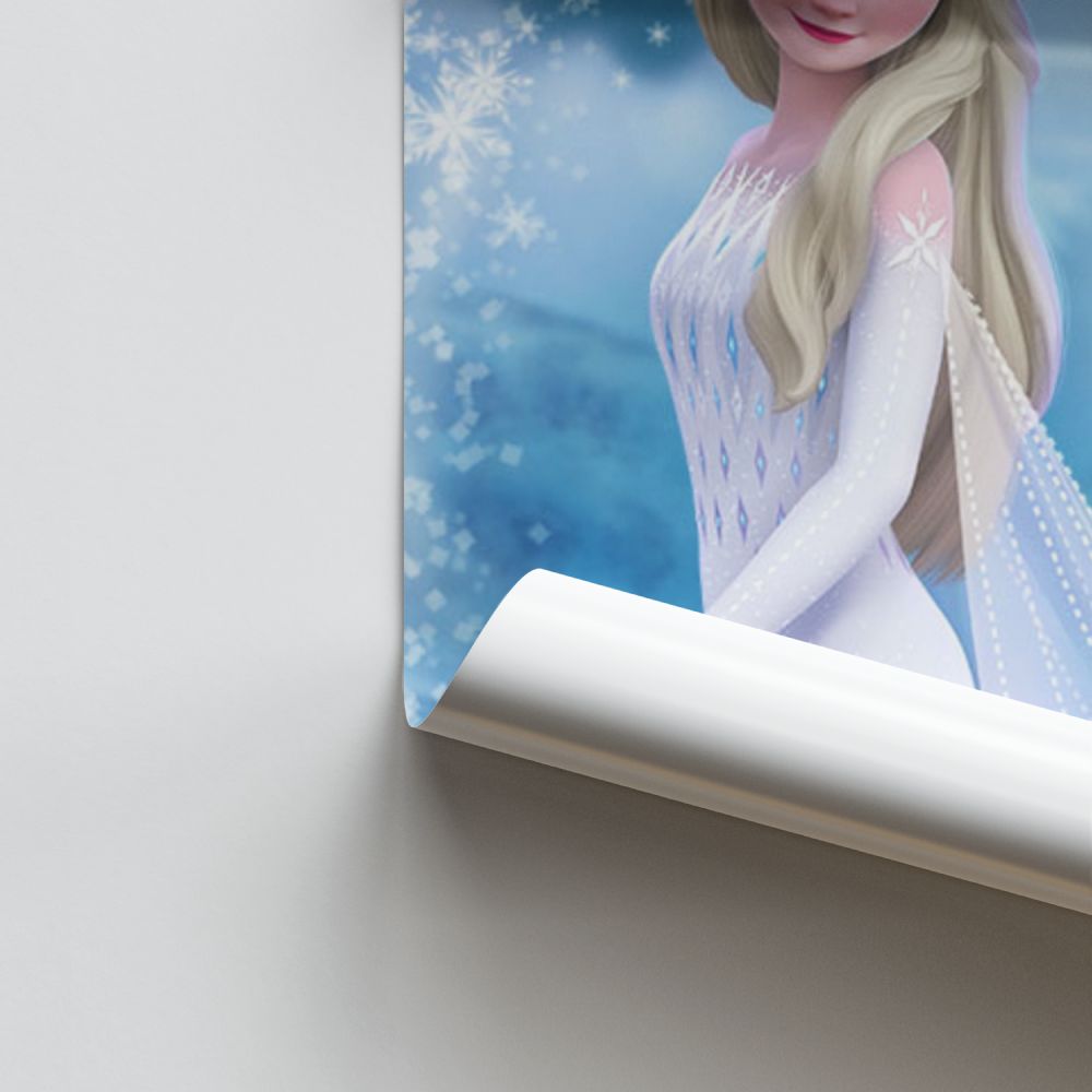 Poster La Reine des Neiges Hiver