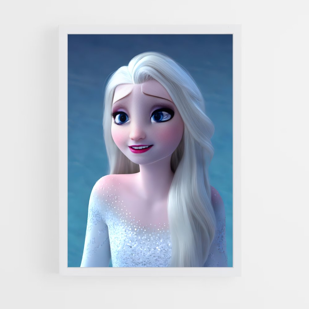 frozen-2 cadre Blanc