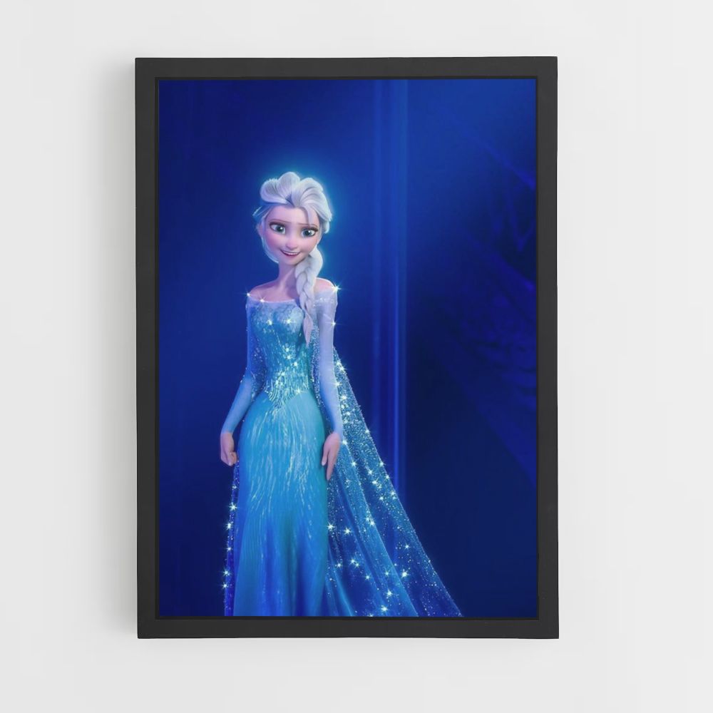 Poster La Reine des Neiges Robe