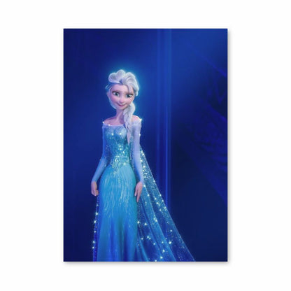 Poster La Reine des Neiges Robe