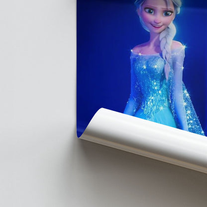 Poster La Reine des Neiges Robe