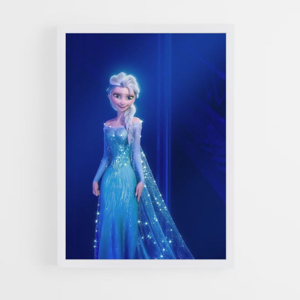 Poster La Reine des Neiges Robe