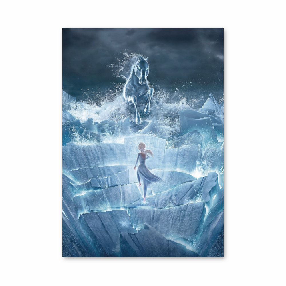 Poster La Reine des Neiges Cheval