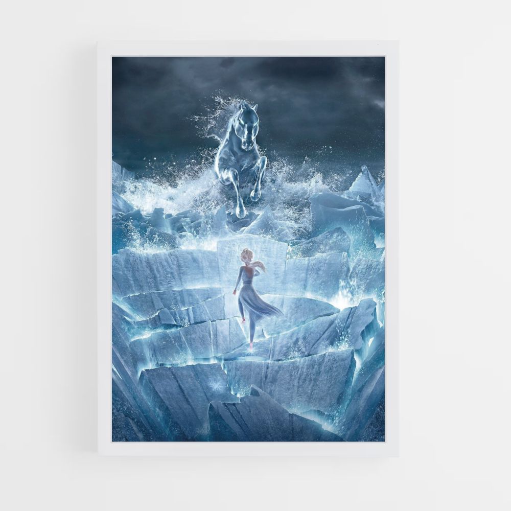 Poster La Reine des Neiges Cheval