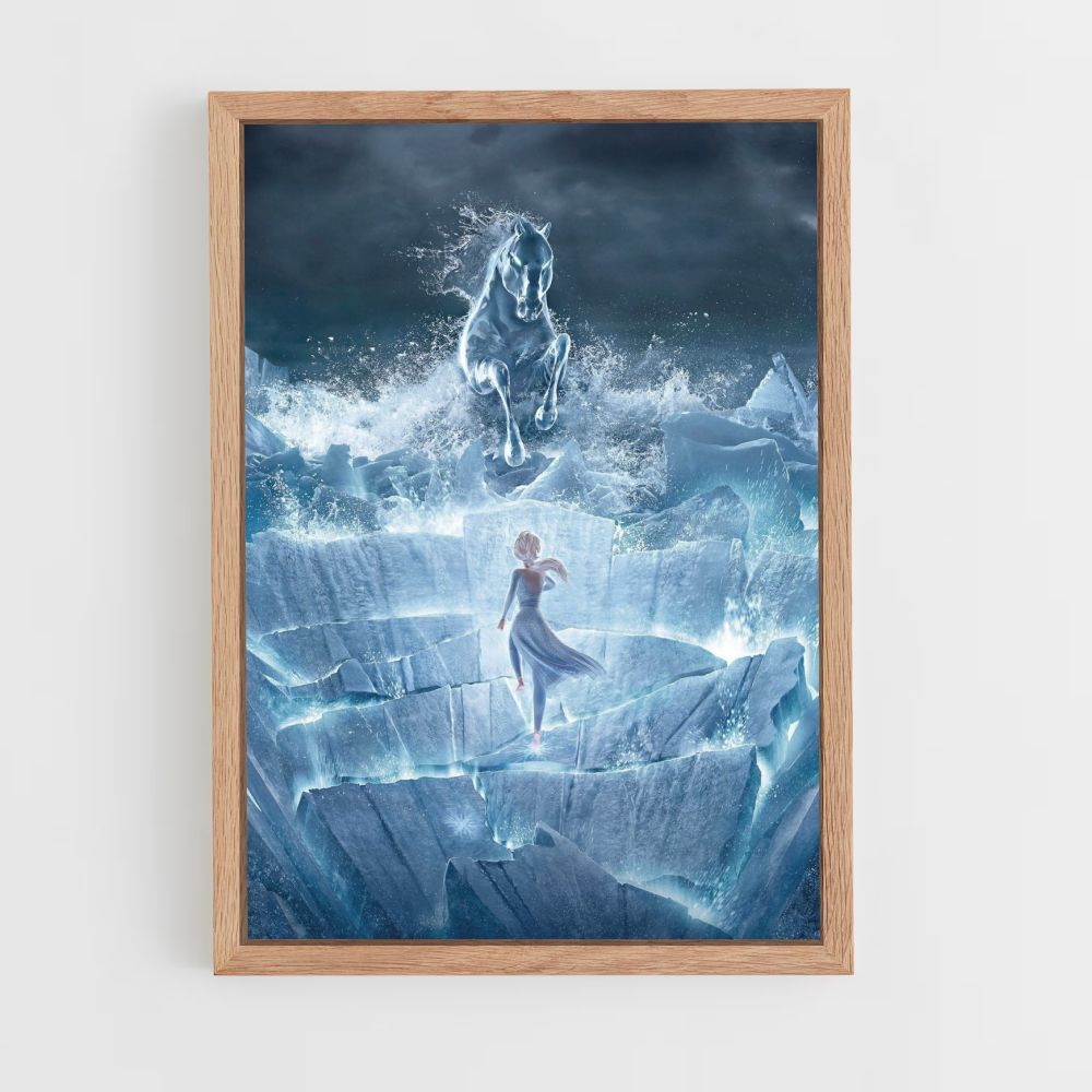 Poster La Reine des Neiges Cheval