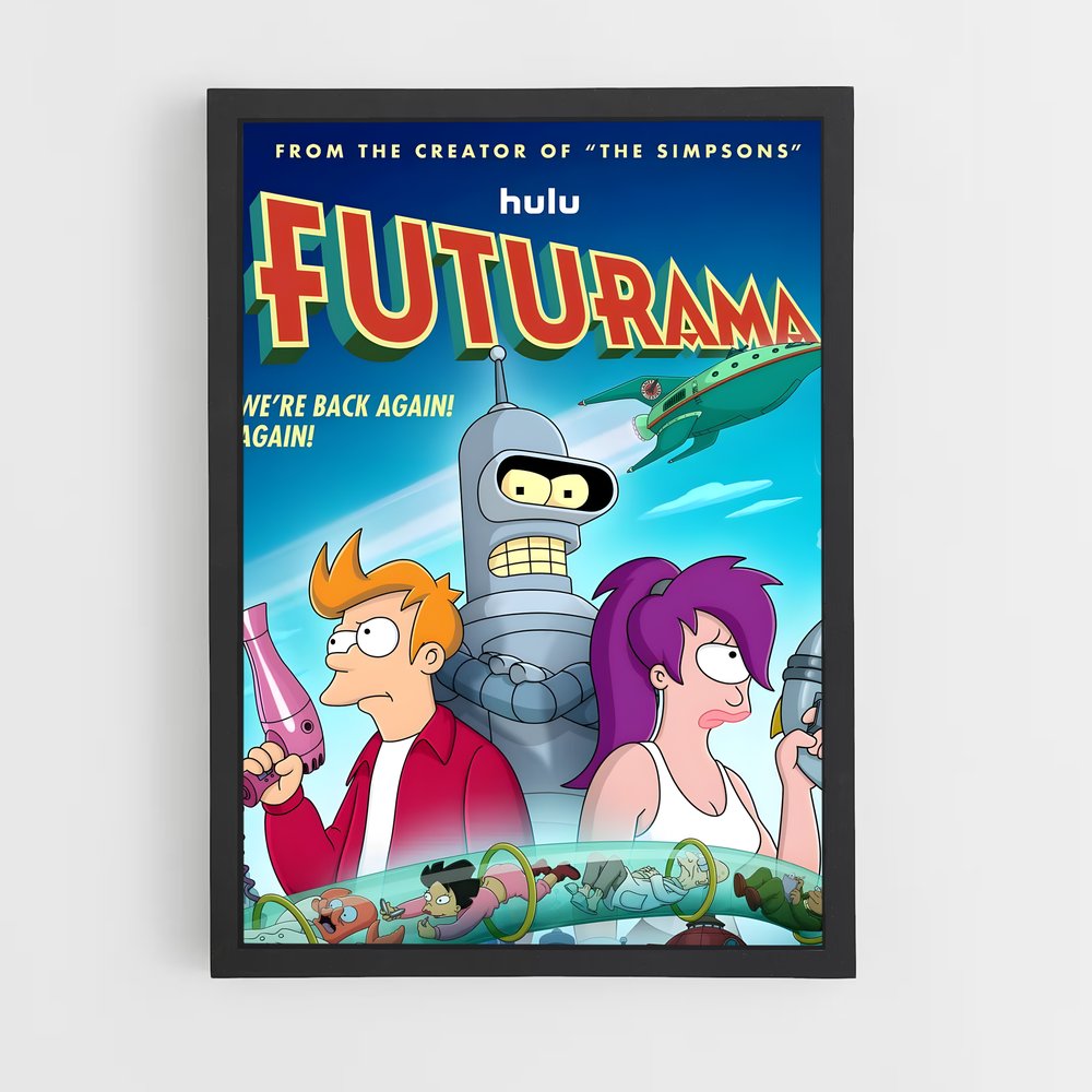 futurama-7 cadre Noir