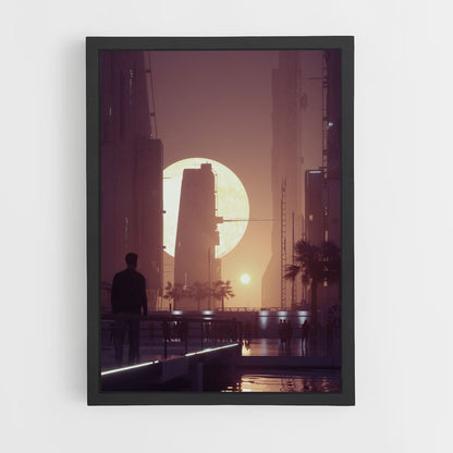 Poster Futuriste Soleil