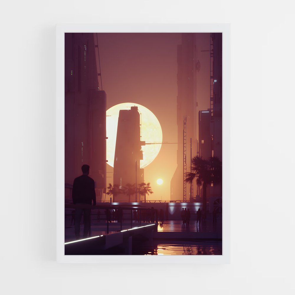 futurist-9 cadre Blanc