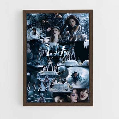 g-idle-11 cadre Bois foncé