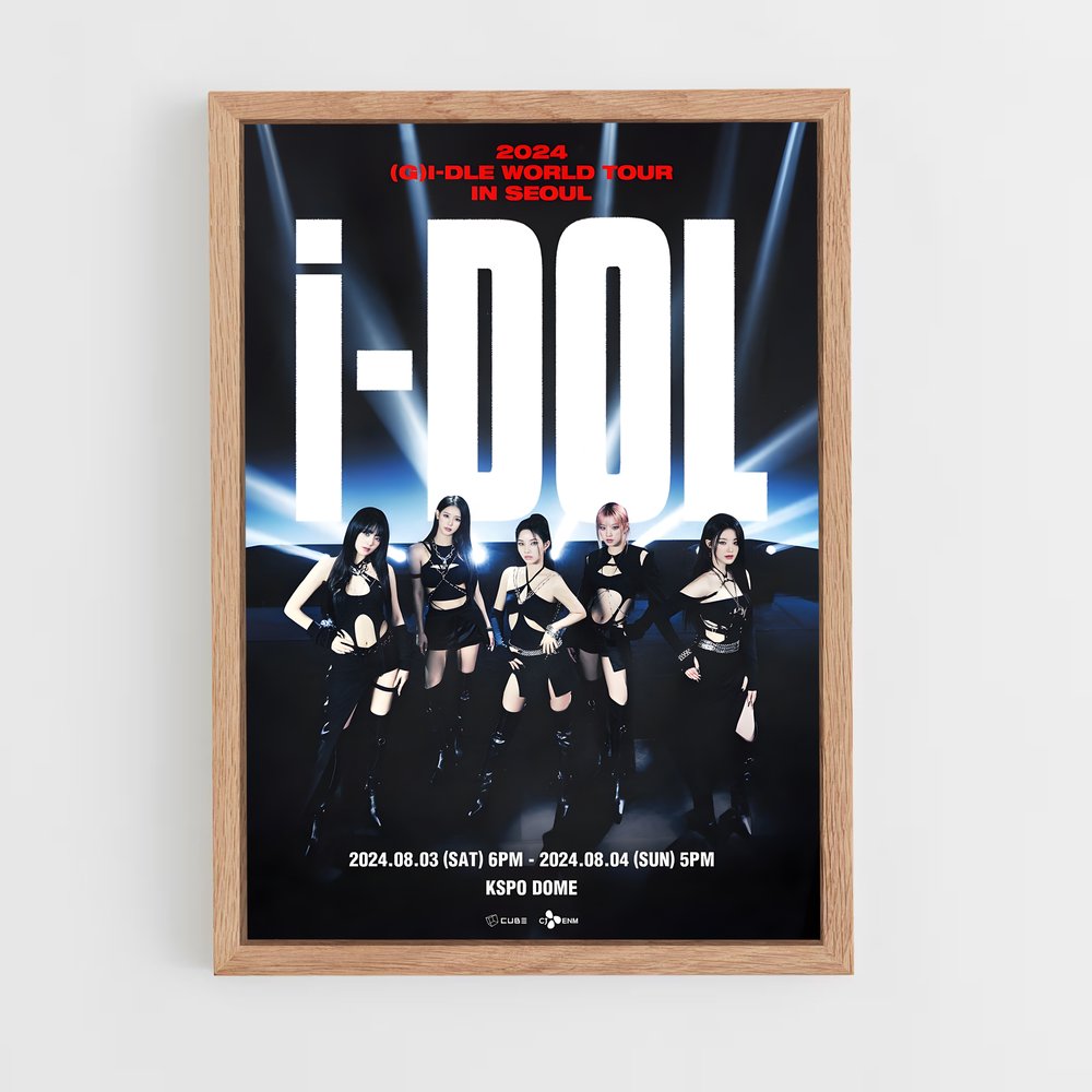 g-idle-17 cadre Bois clair